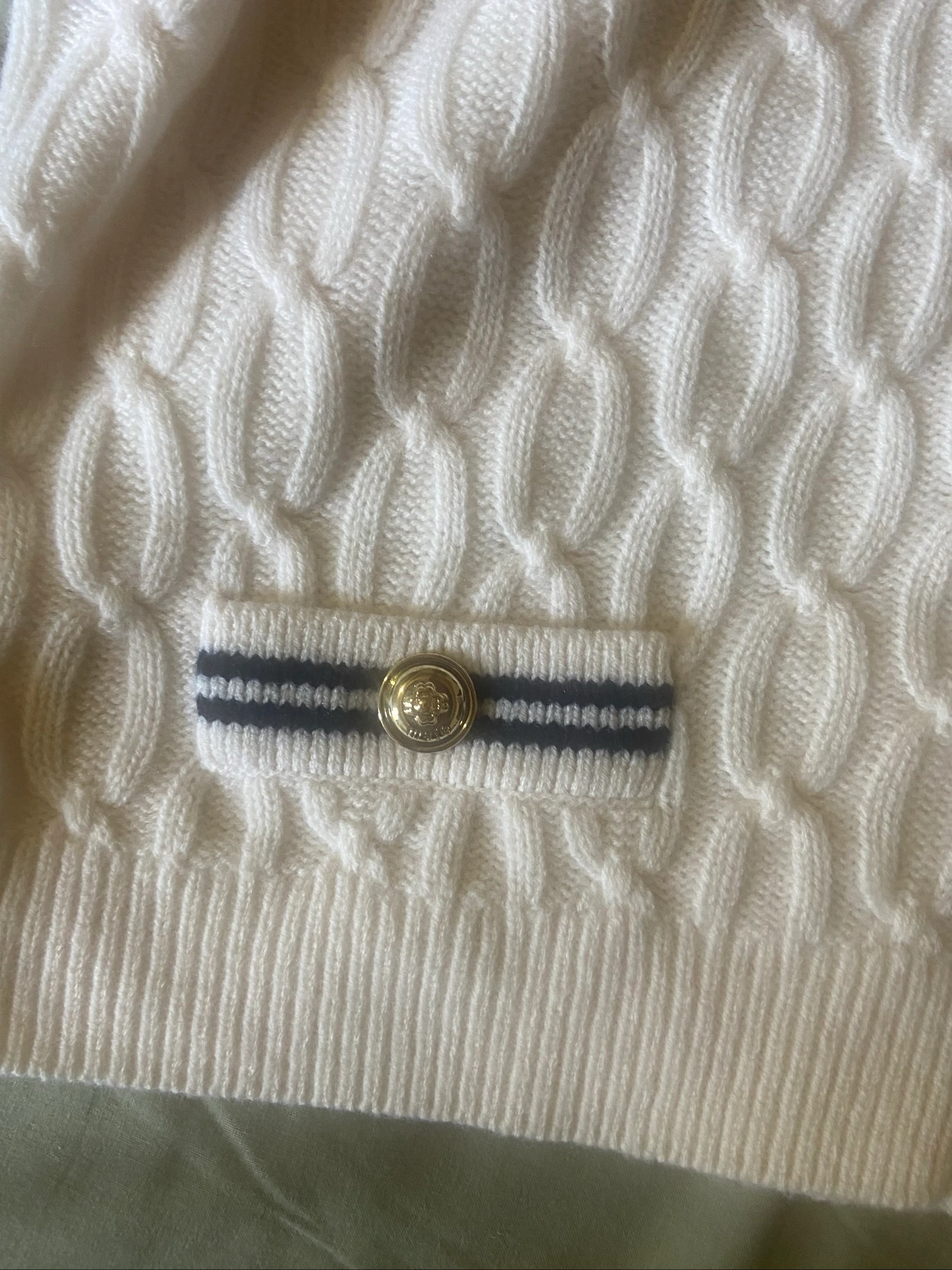 Cardigan de punto con cuello barco nuevo – photo 4